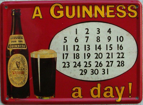 Mini blechschild guinness - guinness,