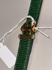 Tabbah Ladies Watch Leather Strap 14mm Green (1#)