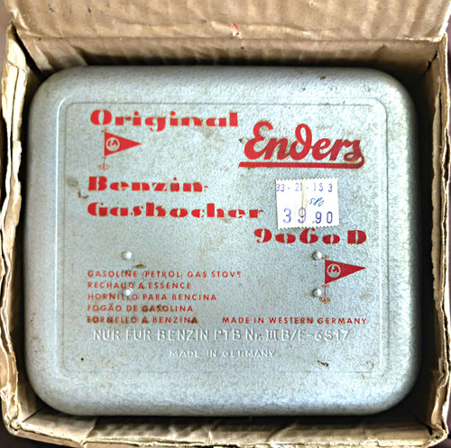 Enders benzin gaskocher - enders, benzin-gaskocher