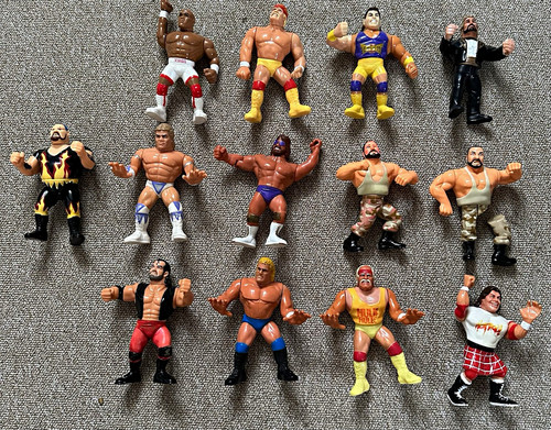 Wwf wwe hasbro - hasbro, 13x