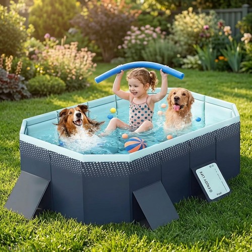 Faltbarer swimmingpool - faltbarer,