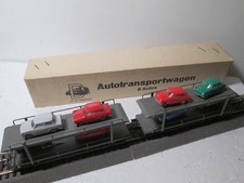 Dahmer/Haufe Pkw-Transport-Doppelwagen mit 8x Trabant 601 HO