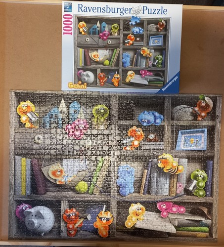 Gelini bücherregal puzzle - bücherregal.,