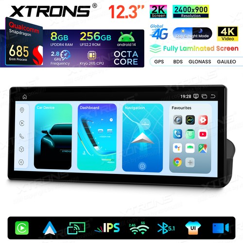 Android 14 autoradio - 12,3",