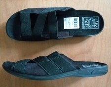 AEROSOFT Sandale Damen Gr. 39 Hochwertig sehr leicht Anatomic PU Sohle Hausschuh