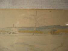 Rudolf Sieck Rosenheim Prien Chiemsee  Chiemseemaler Chiemgau Fraueninsel Studie