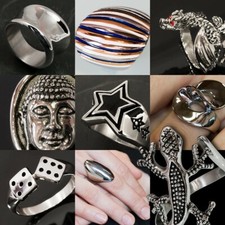 Top Designer Edelstahl Damen