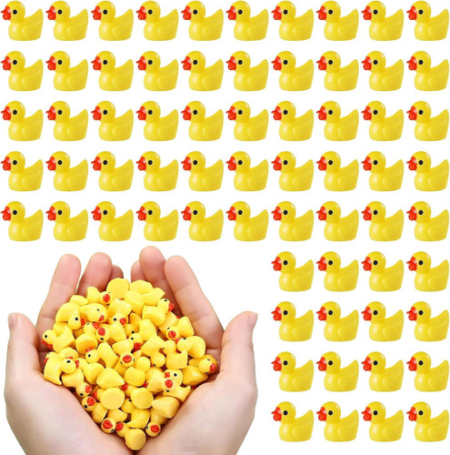 Mini enten figuren - figuren, set