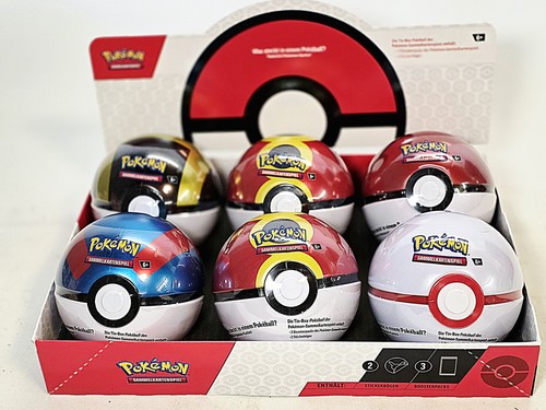 Pokémon pokéball tin herbst - pokéball,