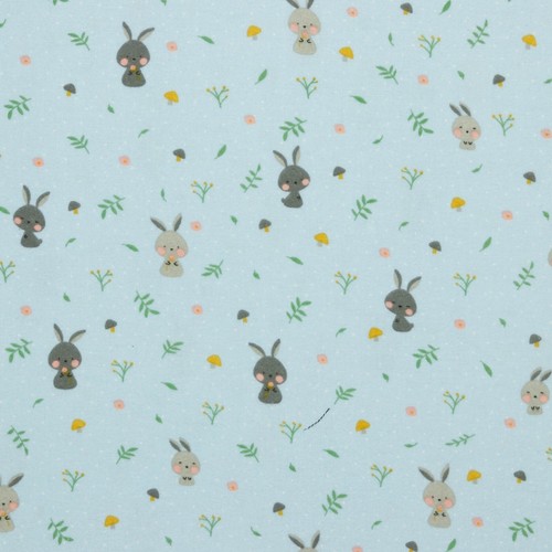 Flanell blau hasi - 0,5m,