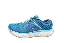 SAUCONY MÜNCHEN 5 Damen Schuhe Laufschuhe Blau Gr.41 UK 7,5