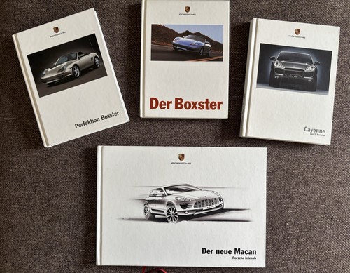Porsche hardcover prospekt set - prospekt,