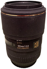 Sigma 105mm 2,8 DG Macro EX AF für Canon EF    inkl. 1.4x Telekonverter