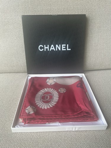 Chanel seidentuch rot - chanel,