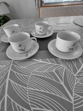  4 Kaffeetassen 3 große Tassen von Schumann/ Schumann Arzberg GÄNSEGLÜCK 