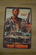 MAD MAX Blechschild - Road Warrior - Retro - Vintage - Filmplakat - Deko