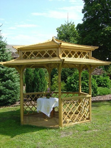 Japanische gartenlaube holz - japanische,