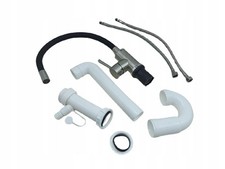 Abflussrohr-Siphon + Wasserhahn für VBChome-Spüle