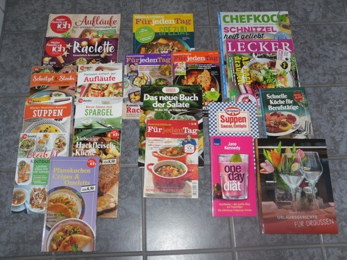 Kochbücher hefte rezepte - 20,