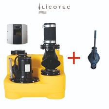 JUNG PUMPEN "compli 400 RSK" Fäkalien-Hebeanlage (Handmembranpumpe)