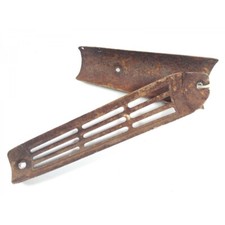 Ducati Pantah - Cagiva Alazzurra - Auspuffblende Auspuffblenden Paar