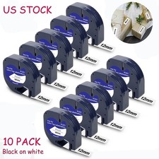 10PK Dymo LetraTag Refills