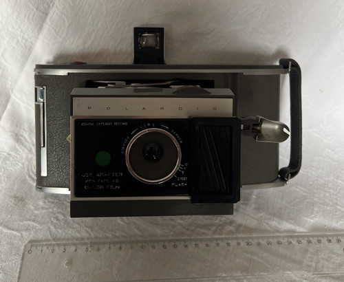 Polaroid land camera - camera, j66