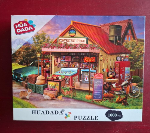 Puzzle countryside grocery - puzzle,