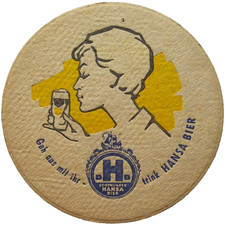 ALTER BIERDECKEL Dortmunder
