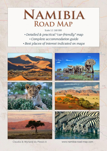 Detaillierte namibia - detaillierte,