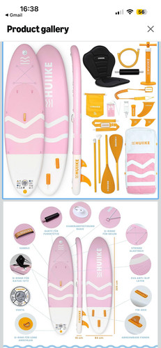 Huiike sup full pack - sup, +