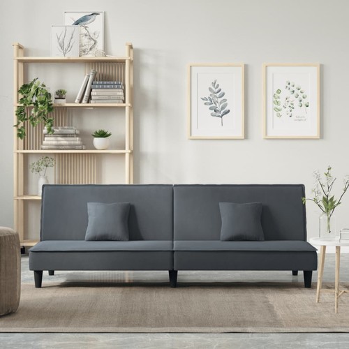 Vidaxl schlafsofa blau samt - vidaxl,