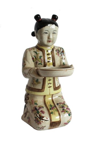 Chinesische figur keramik - figur,