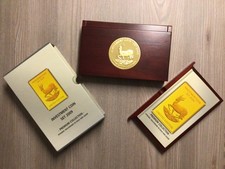 Investment Coin-Set 2009 „Holograms in Gold and Silver“ Krügerrand Springbock