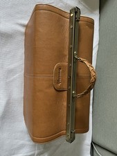 Greenland Hebammentasche Arztkoffer Echtleder Cognac Sehr Gut