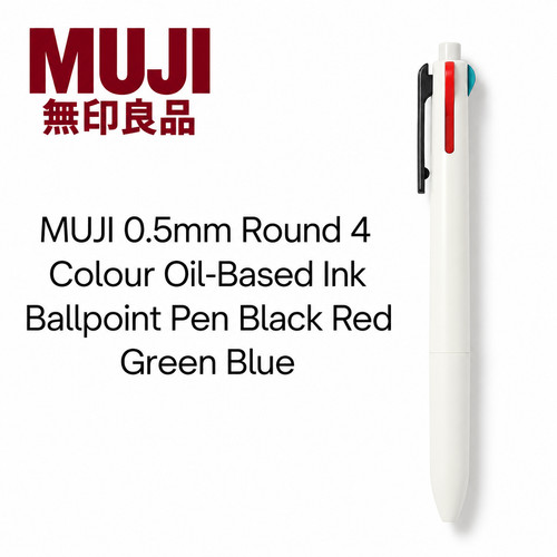 Muji rund 4 farben - 0,5,