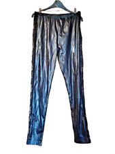 XL Black Faux Soft PVC Style