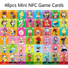 48 Stück  22mm x 30mm Animal Crossing-Serie 5 Mini-NFC-Spielkarten für NS Switch