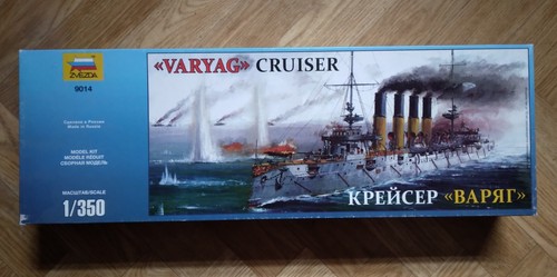 Zvezda varyag cruiser - cruiser, 1/350
