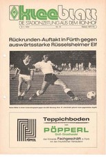Fussball-Programmheft   71/72