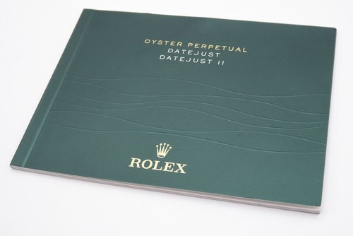Rolex datejust booklet - rolex, ii