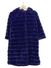 AKE Damen Kunstpelz Mantel