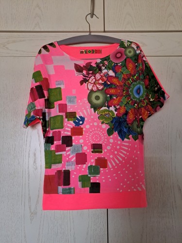 Leuchtende shirt desigual mit - desigual,