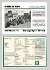 Eicher Königstiger 45 PS Allrad Original 1975