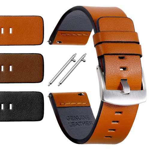 Echtleder uhrenarmband 20 - 18, |