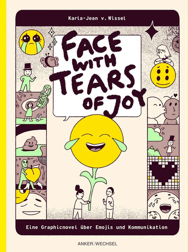 Face with tears joy - of,