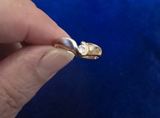 Goldring 333/8 Karat mit Zirkonia