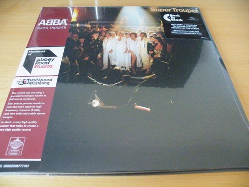 Abba super trouper lp - abba,