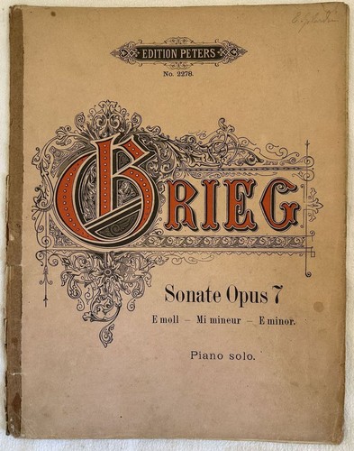 Edvard grieg sonate - grieg,