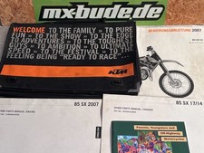 KTM Bag Owners Manual SX 85